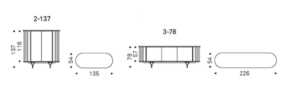 Cattelan Italia Costs Sideboard 