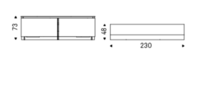 Cattelan Italia Europa Keramik Sideboard