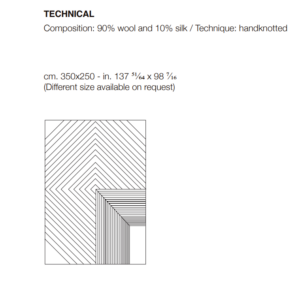 Turri Zero Striped Carpet