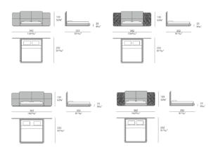 Turri Roma Bed