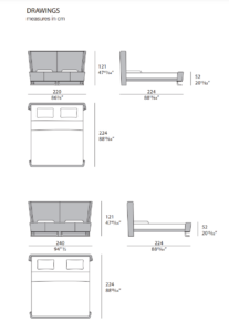 Turri Milano Bed