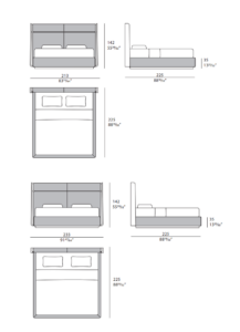 Turri Madison Bed