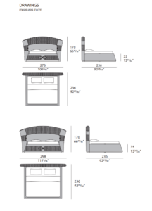 Turri Vogue Bed