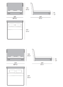 Turri Diamond Bed