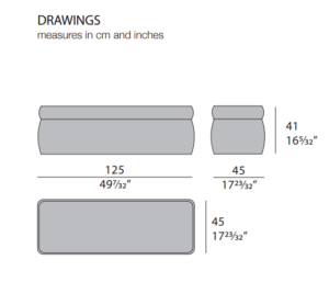 Turri Diamond Bench