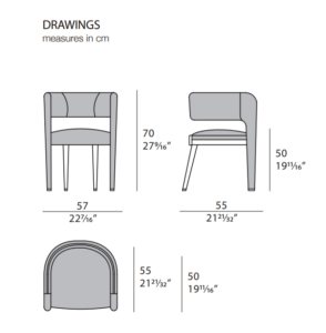 Turri Eclipse Dining Chair