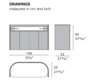 Turri Eclipse Console Table