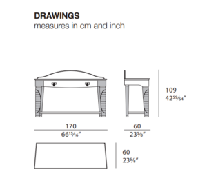 Turri Vogue Console Table