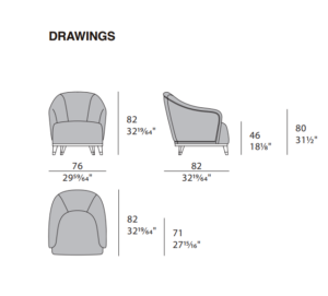 Turri Jolly Armchair