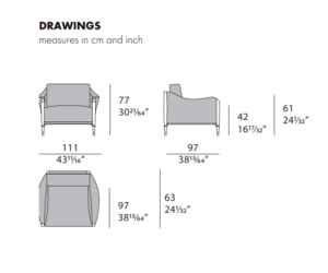 Turri Melting Light Armchair