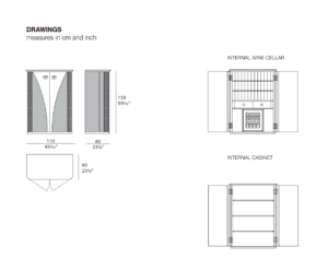 Turri Vogue Bar Cabinet