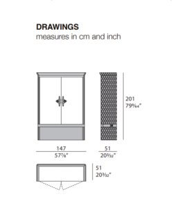 Turri Numero Tre Cabinet