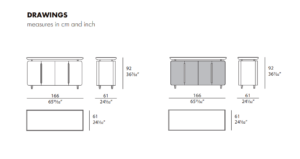 Turri Silhouette Sideboard