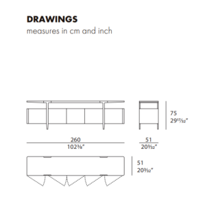 Turri Domus Sideboard