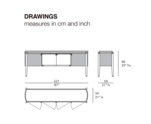 Turri Pinnacle Sideboard