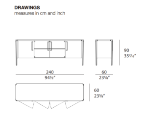 Turri Milano Sideboard