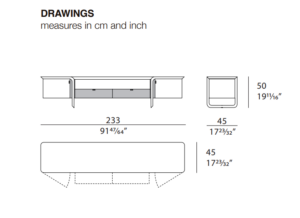 Turri Milano TV Cabinet