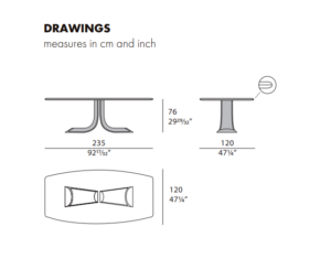 Turri Soul Dining Table