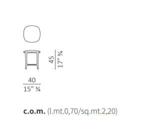 Ceccotti Collezioni Jun Stool