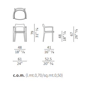 Ceccotti Collezioni Janine Dining Chair