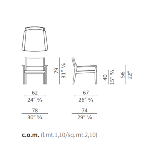 Ceccotti Collezioni Lisa Armchair