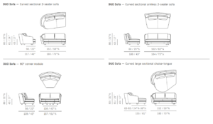 Ceccotti Collezioni DUO Sofa