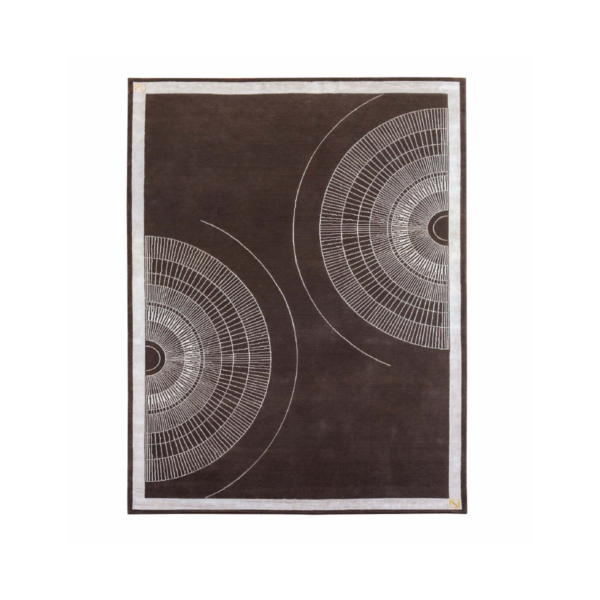 Turri Noir Circles Carpet