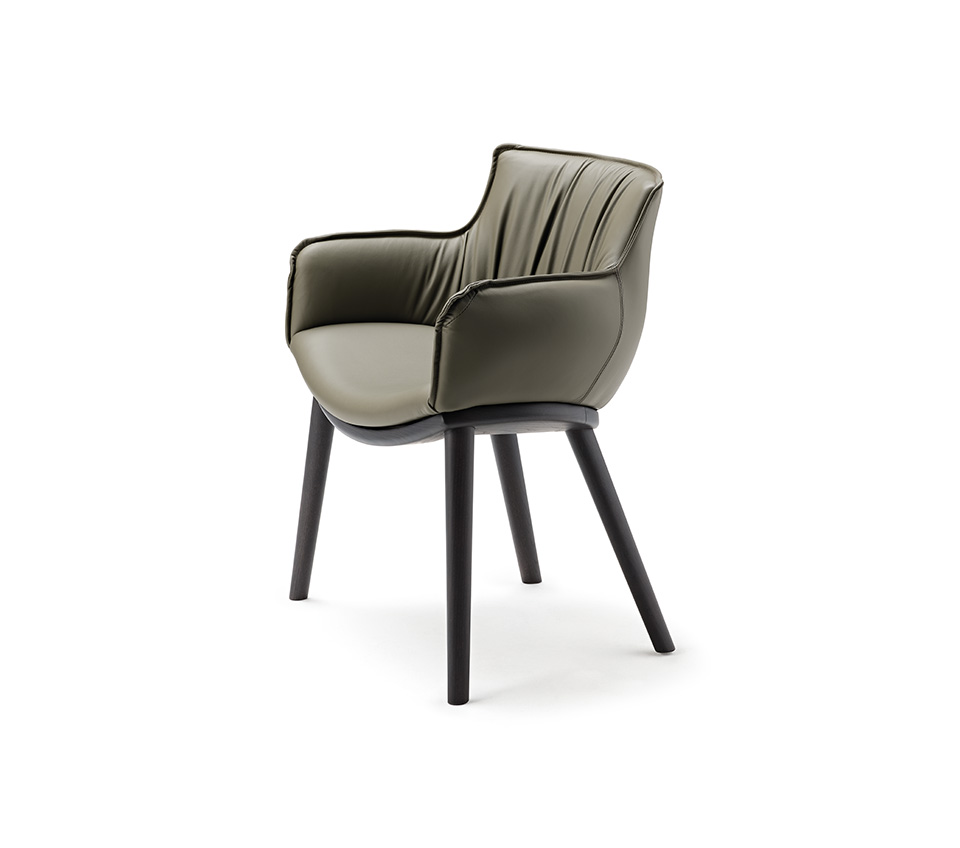 Cattelan Italia Rhonda Wood Dining Chair