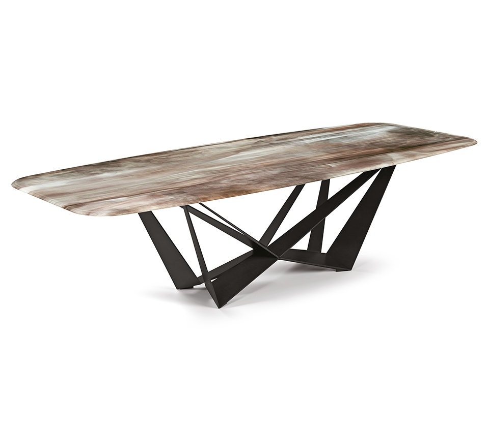 Cattelan Italia Skorpio Crystalart Dining Table