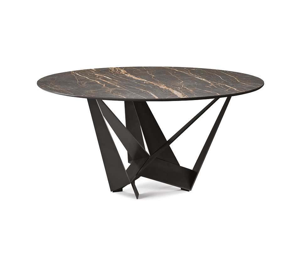 Cattelan Italia Skorpio Keramik Round Dining Table