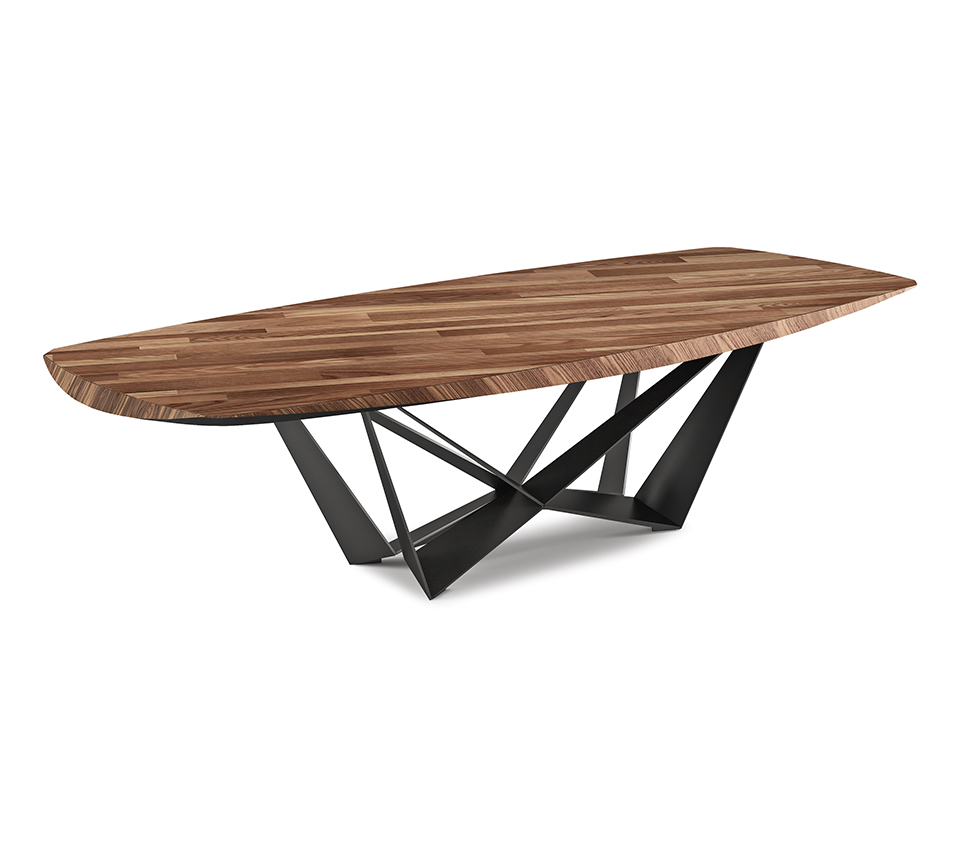 Cattelan Italia Skorpio Wood Dining Table