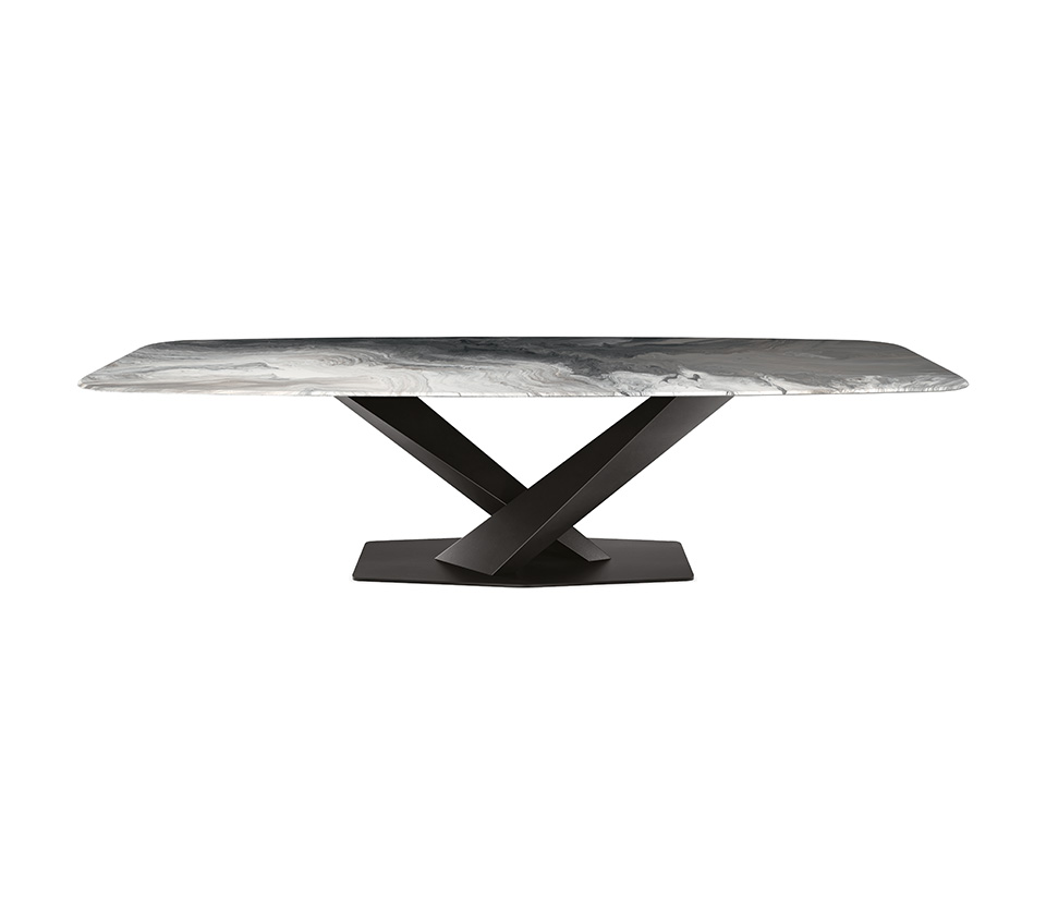 Cattelan Italia Stratos Crystalart Dining Table