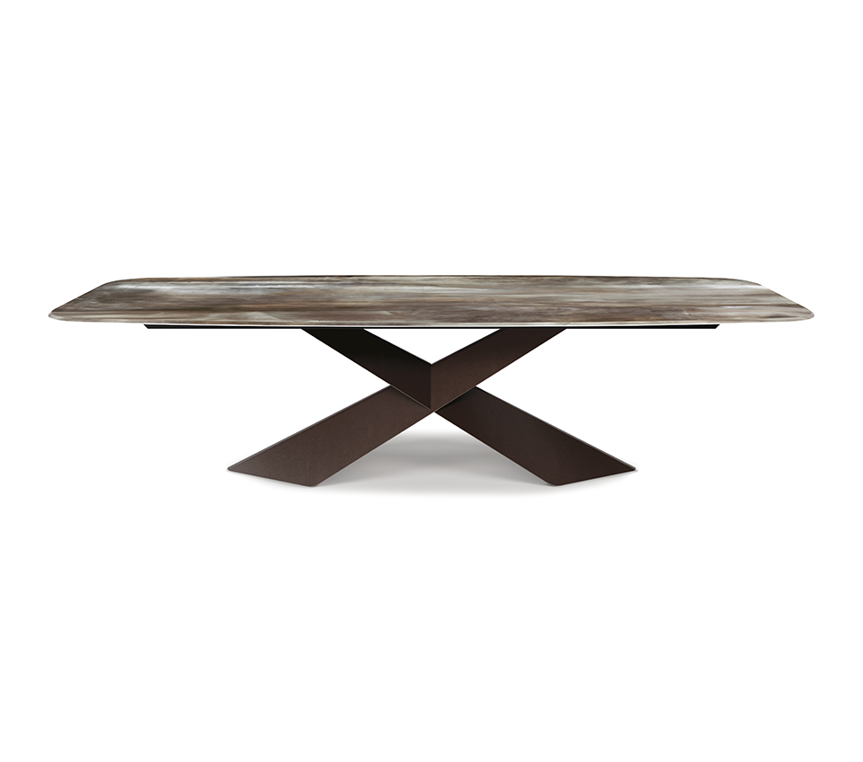 Cattelan Italia Tyron Crystalart Dining Table