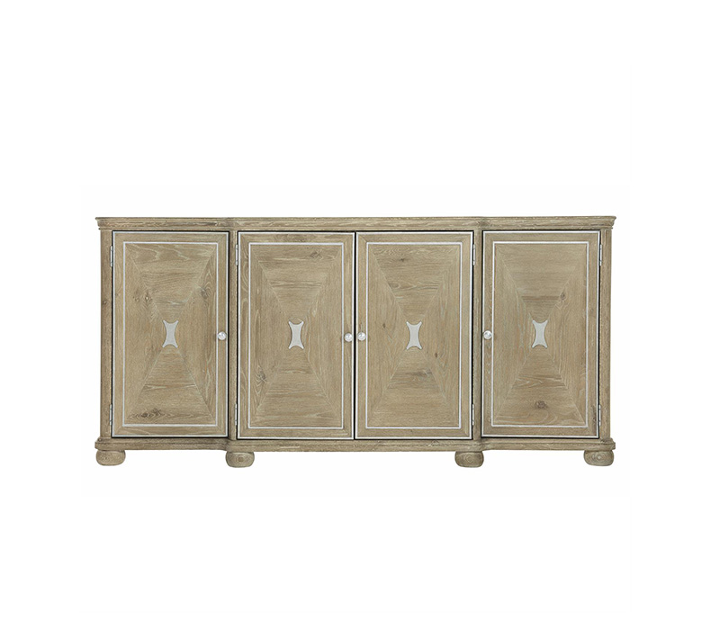 Bernhar*t Rustic Patina Side Cabinet