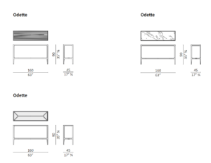 Ceccotti Collezio*i Odette Console Table