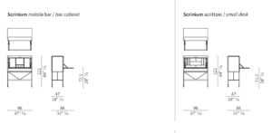 Ceccotti Collezio*i Scrinium Cabinet