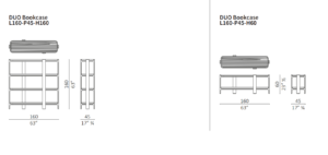 Ceccotti Collezio*i DUO Bookcase