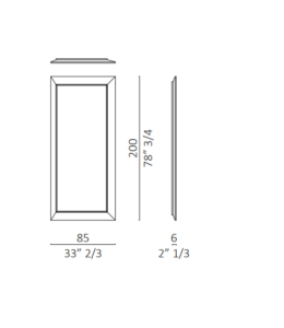 Ceccotti Collezio*i DUO Floor Mirror