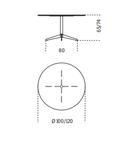 Gallotti&Radi*e Zen Black Dining Table