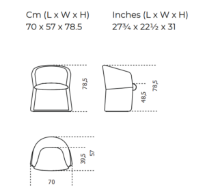 Gallotti&Radi*e Janette Dining Chair