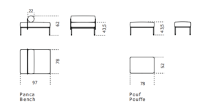 Gallotti&Radi*e Oly Pouf