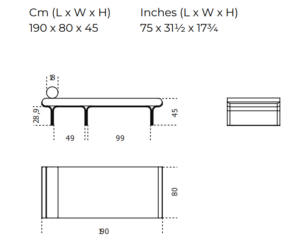 Gallotti&Radi*e Stami Daybed