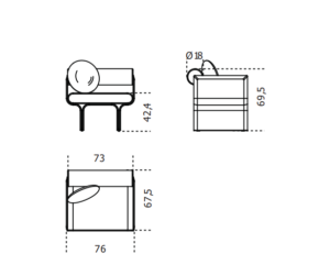 Gallotti&Radi*e Stami Sofa