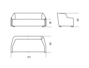 Gallotti&Radi*e First Sofa