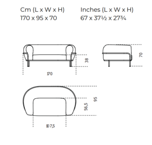 Gallotti&Radi*e Sophie Sofa