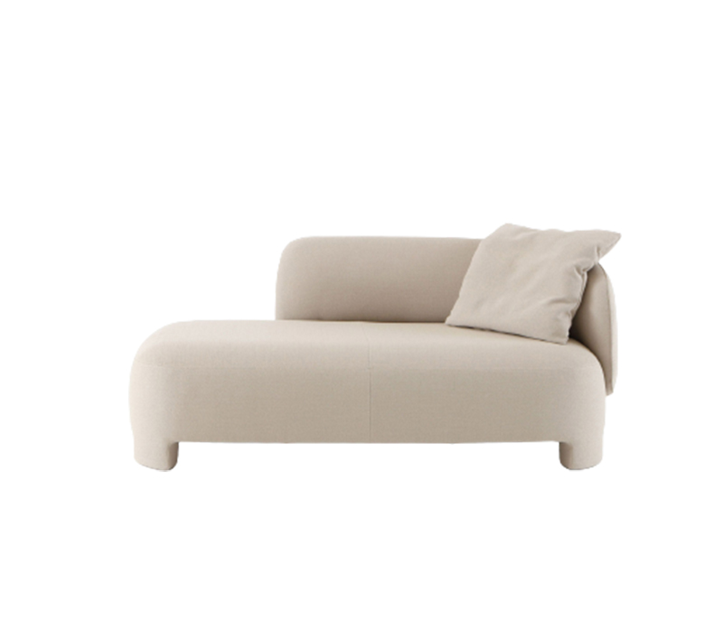 Ligne Rose*t Taru Medium 1-Armed Settee (Left) Complete Item