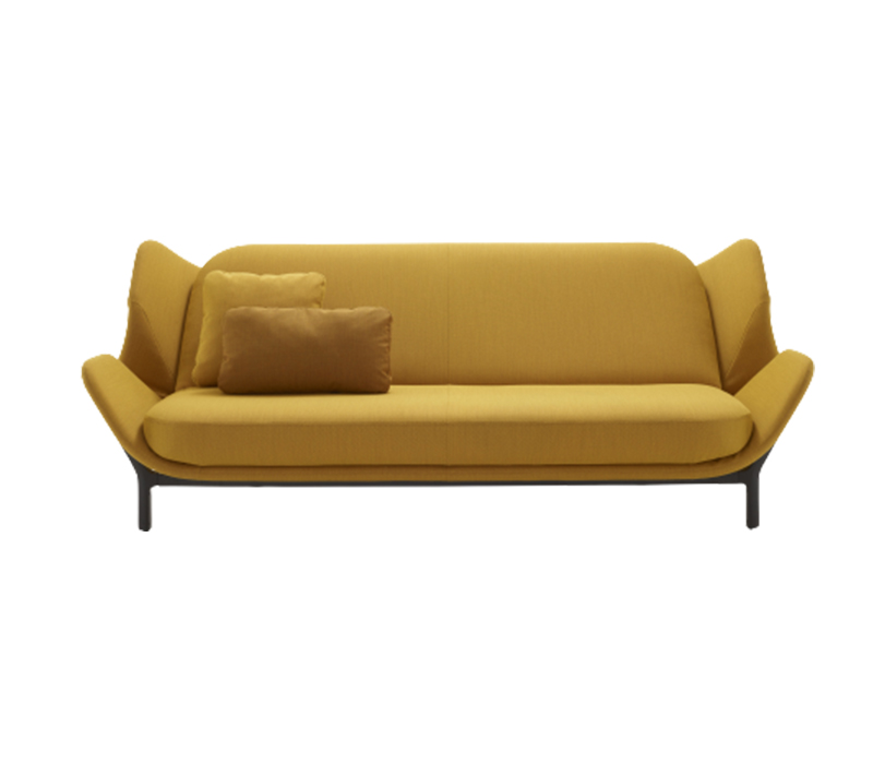 Ligne Rose*t Clam Bed Settee With 2 Arms