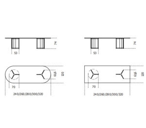 Gallotti&Radi*e Raj Conference Table