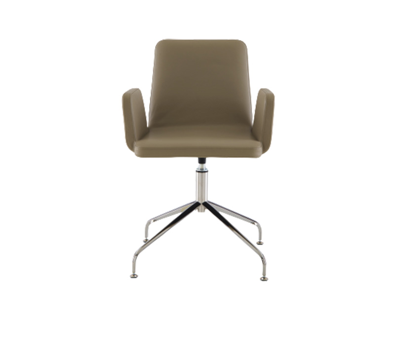 Ligne Rose*t Vik Carver Chair Central Pedestal