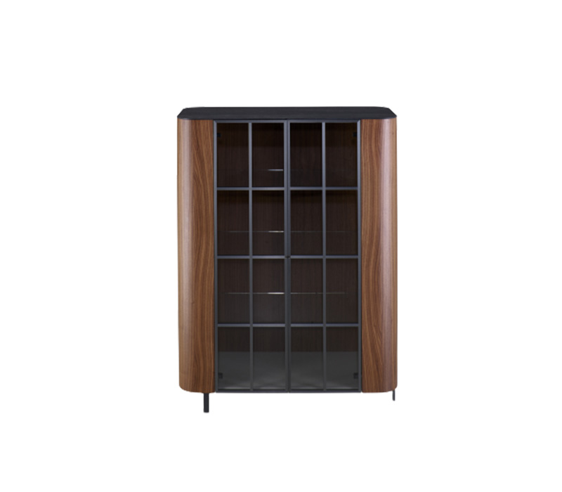 Ligne Rose*t Postmoderne Display Cabinet